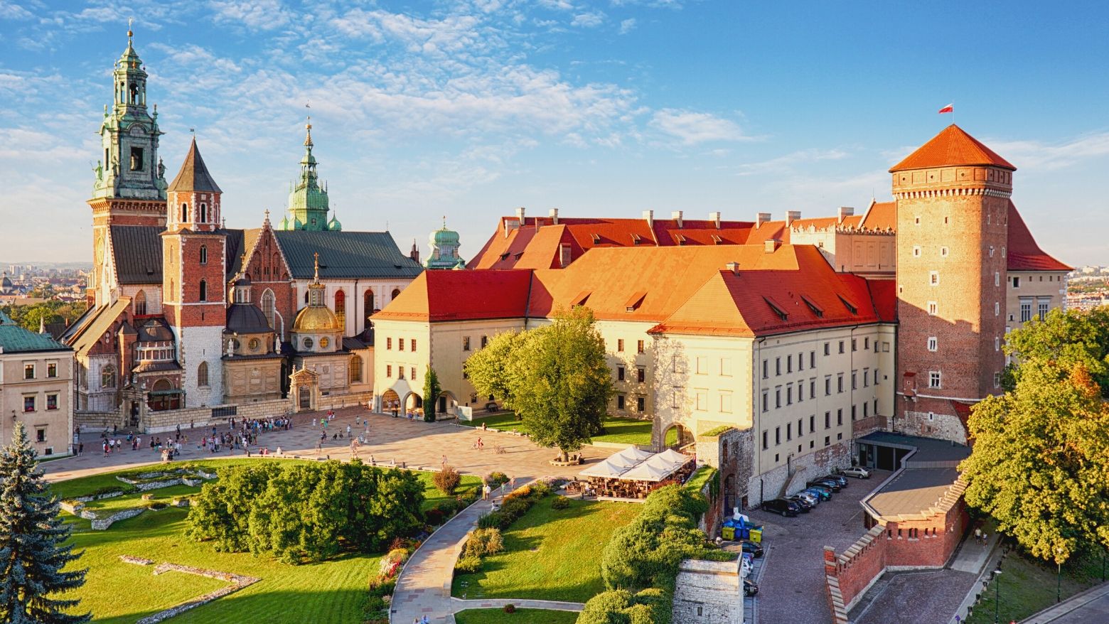 The Wawel Royal Castle in Cracow