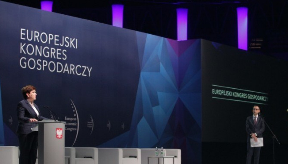 Polish Prime Minister Beata Szydło at the 8th EEC in Katowice, 2016 (photo: EEC 2016)