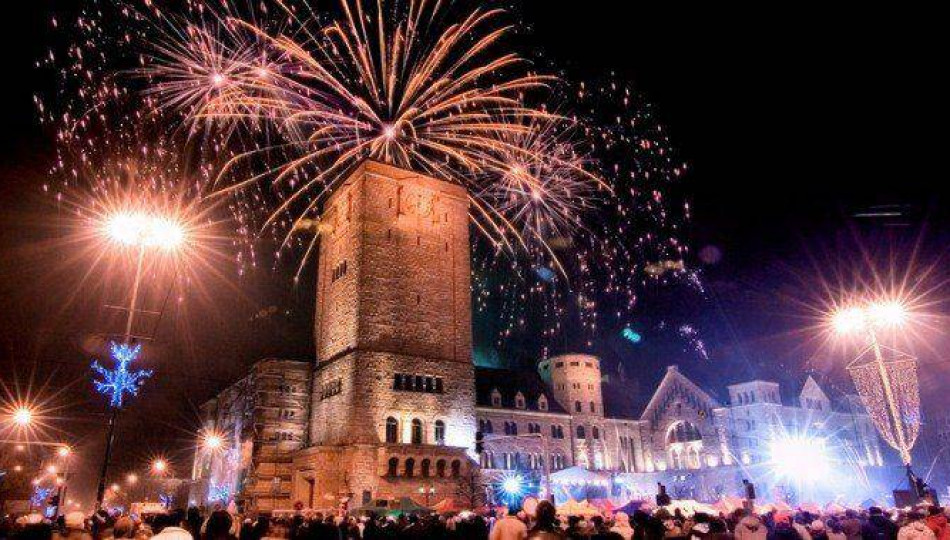 New Year's Eve celebrations in Poznań, Poland