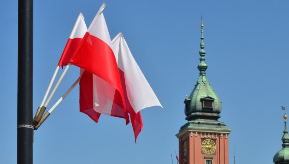 Polish flags are seen everywhere on 11 November